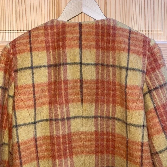 NOUVEAUX Multi-color Women’s Wool Blend Jacket Size 10 Made in El Salvador - Picture 11 of 16